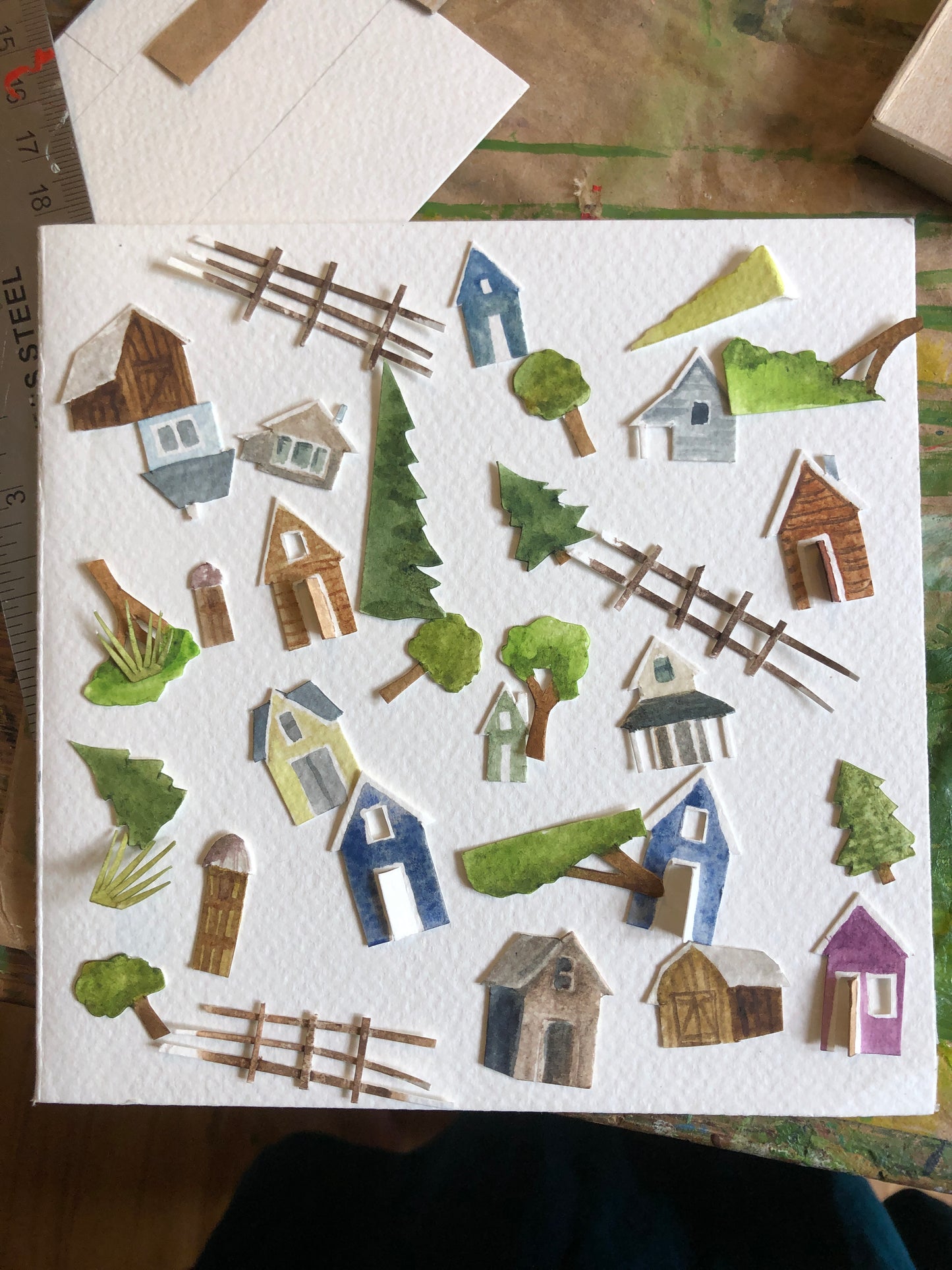 Matchbox Dioramas: Tiny Houses