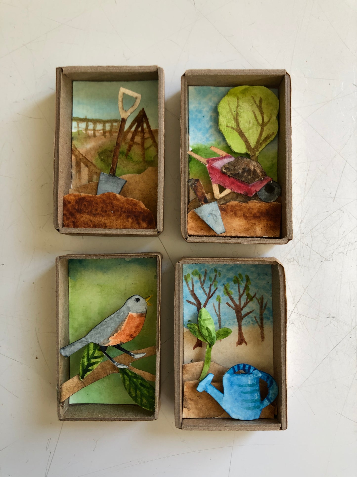 Matchbox Dioramas: Garden