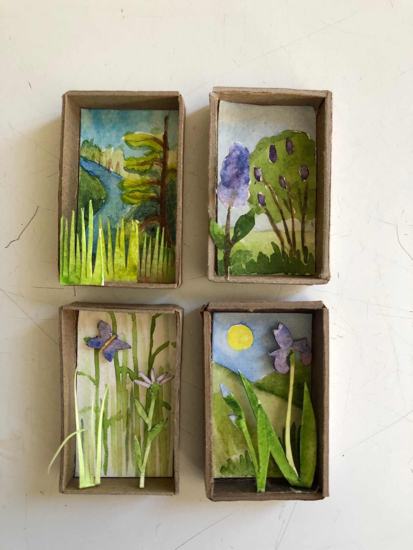 Matchbox Dioramas: Soft Spring