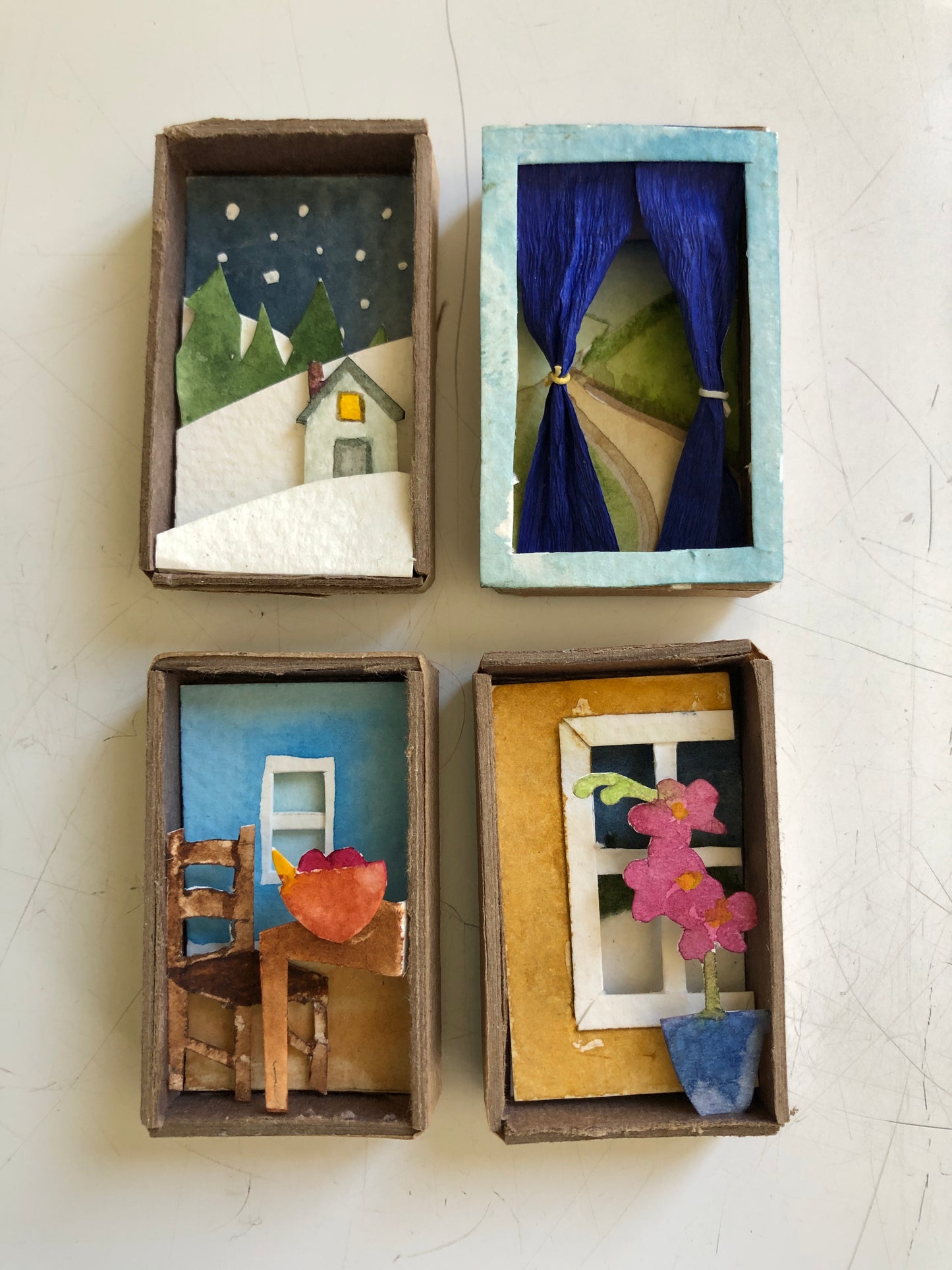 Matchbox Dioramas: Cozy