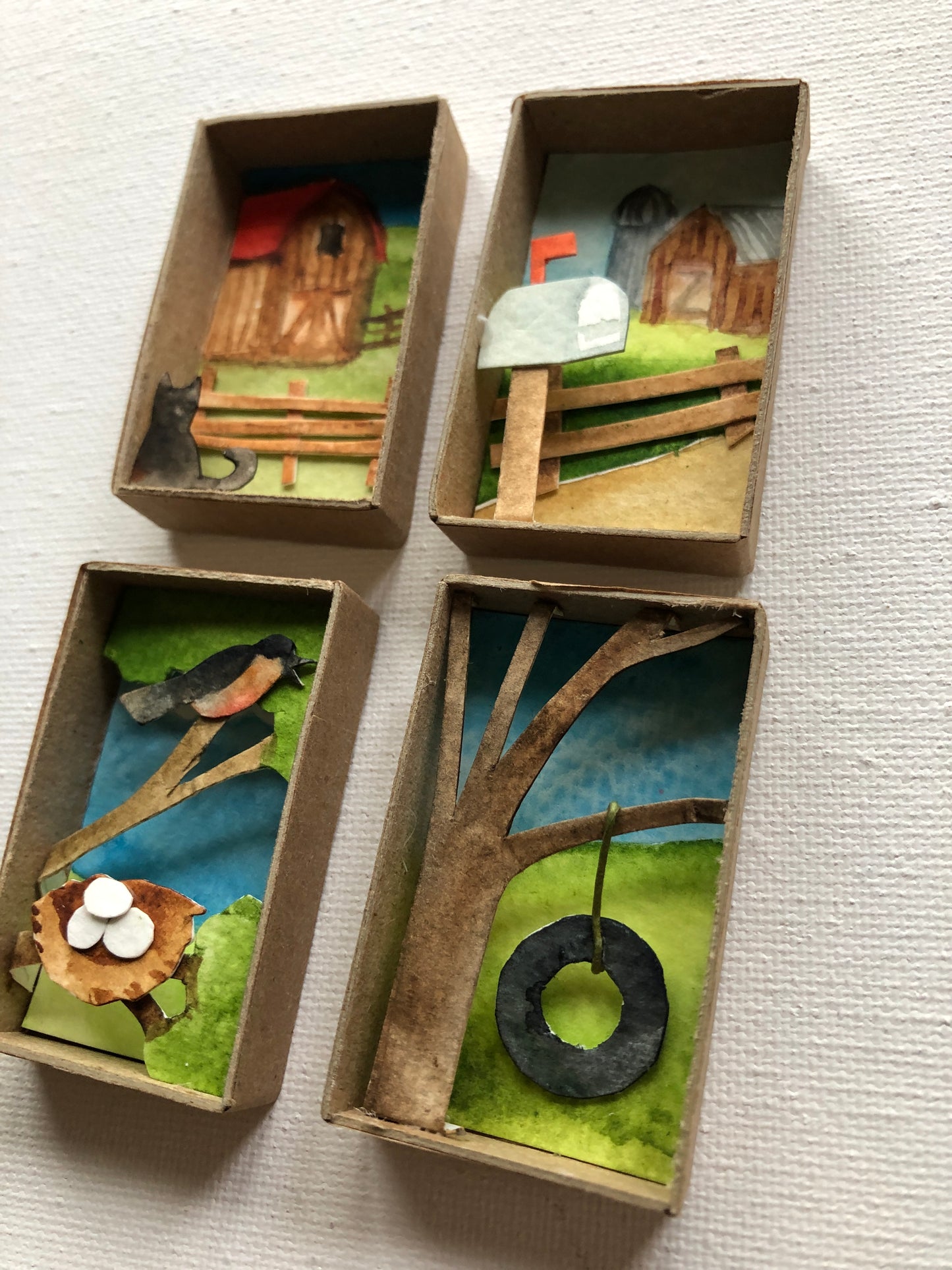 Matchbox Dioramas: Farm life