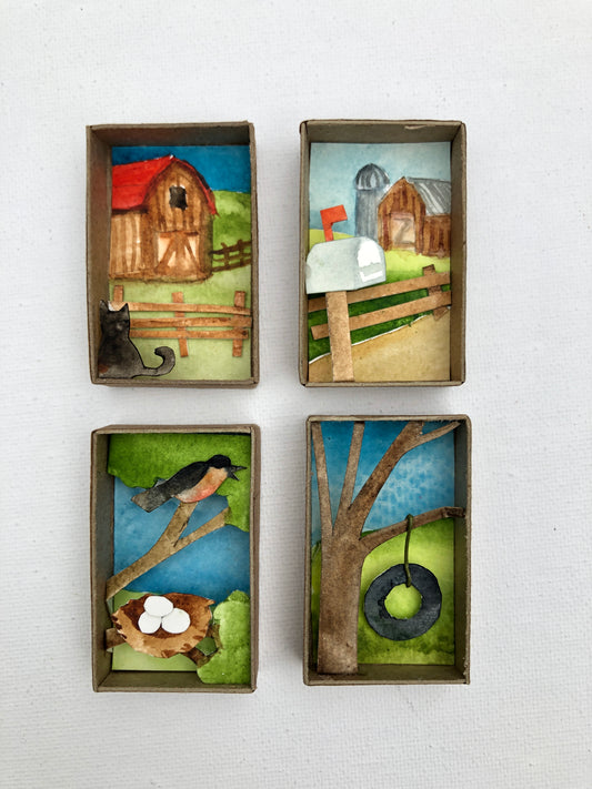 Matchbox Dioramas: Farm life