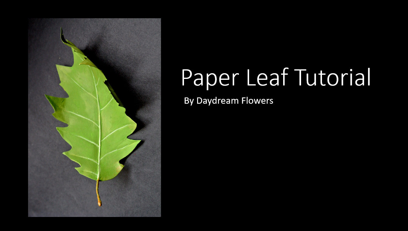 Tutorial: Paper Leaf